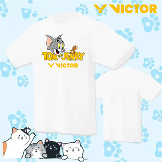 เสื้อกีฬาแบดมินตัน VICTOR YY แบบแห้งเร็ว สําหรับผู้ชาย และผู้หญิง 2023