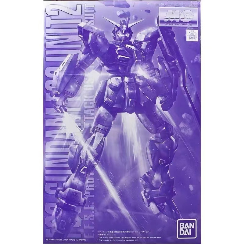 [คลังสินค้าพร้อม] Bandai/bandai สินค้าใหม่ MG1/100 F90 GUNDAM UNIT2 PB Limited Assembly Model Gift f