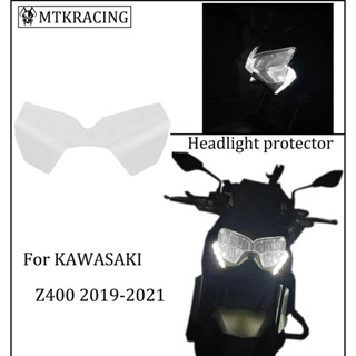 Mtkracing ฝาครอบเลนส์ไฟหน้า สําหรับ KAWASAKI Z 400 Z400 2019-2022