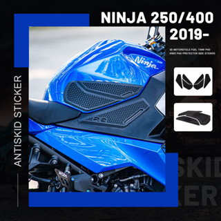 สติกเกอร์ติดถังน้ํามันรถจักรยานยนต์ 3D สําหรับ KAWASAKI NINJA250 NINJA400 ninja 250 ninja 400