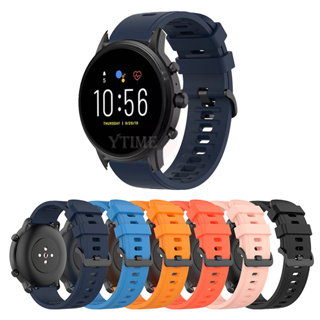 สายนาฬิกาข้อมือซิลิโคน 20 มม. 22 มม. สําหรับ Samsung Galaxy Watch Active 2 Watch 3 45 มม. 42 มม. Gear S3 Amazfit bip