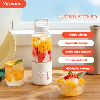 Vitamer ถ้วยคั้นน้ําผลไม้ ขนาดใหญ่ แบบพกพา เกรดอาหาร