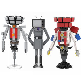 Skibidi บล็อกตัวต่อชักโครก VS Camerman Mecha Titan TV Man TV Woman ของเล่นสําหรับเด็กผู้ชาย ผู้หญิง