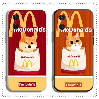 เคสโทรศัพท์มือถือแบบนิ่ม ลายสัตว์เลี้ยง McDonalds น่ารัก สําหรับ OPPO A98 A78 A77 A76 A96 A74 A57 A77S A54 A17 A17K A16K A16E A16 2021