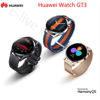 นาฬิกาข้อมือสมาร์ทวอทช์ HUAWEI WATCH GT 3 42 มม. แบตเตอรี่ 7 วัน SpO2 ตรวจสอบส่วนบุคคล AI Running Coach หัวใจแม่นยํา