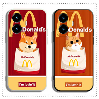 เคสนิ่ม ลายสัตว์เลี้ยง McDonalds น่ารัก สําหรับ VIVO Y22 Y22S Y77 Y76 Y72 Y52 Y35 Y31 Y51 Y53S Y50 Y30 Y30I Y55 Y75 Y91 Y95 Y91I Y91C Y1S 1820 1811 1816 V2124 4G 5G V2166BA