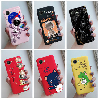 เคสโทรศัพท์มือถือ ซิลิโคนนุ่ม ลายนักบินอวกาศน่ารัก สีแคนดี้ สําหรับ Realme Narzo 50i Prime Narzo 50i Prime RMX3506 2022