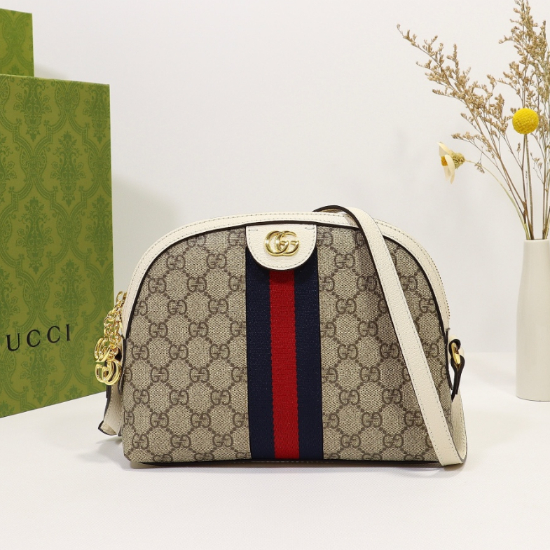 Gucci ของแท้ 100% กระเป๋าถือ กระเป๋าสะพายไหล่ สําหรับสตรี