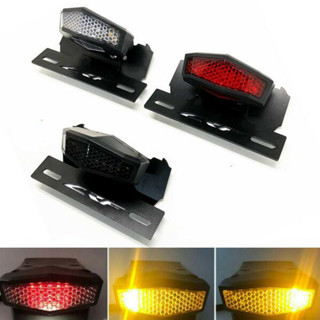 Crf 450L CRF-450L ตัวกําจัดบังโคลนท้าย ไฟเลี้ยว LED ตัวยึดป้ายทะเบียนรถ สําหรับ HONDA CRF450L 2019 2020