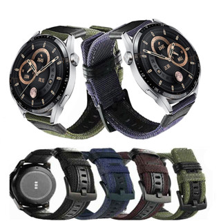 สายนาฬิกาข้อมือไนล่อน สไตล์สปอร์ต สําหรับ Samsung Galaxy watch 6 5 Pro 4 คลาสสิก gear s3 frontier active Huawei watch gt2 3 22 มม. 20 มม.