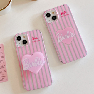 เคสโทรศัพท์มือถือ ลายทาง สีชมพู สําหรับ iPhone 14ProMax 13 iPhone11 12 ProMax