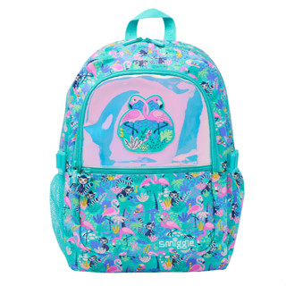 Smiggle Flamingo Wild Side กระเป๋าเป้สะพายหลัง สไตล์คลาสสิก สําหรับเด็ก