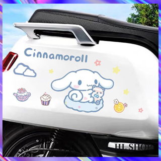 สติกเกอร์ ลายการ์ตูน Cinnamon Sanrio น่ารัก กันน้ํา สําหรับติดตกแต่งรถจักรยานยนต์