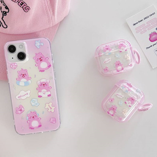 เคสหูฟัง ลายทับทิม สําหรับ Apple AirPods Pro2 Pro AirPods 1 2 AirPods 3