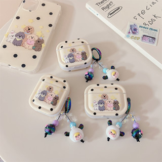 เคสหูฟัง ลายสุนัข สําหรับ Apple AirPods Pro2 Pro AirPods 1 2 AirPods 3