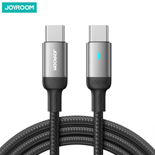 Joyroom 100W USB C สายเคเบิล Type C สายชาร์จเร็ว สายชาร์จโทรศัพท์ สายชาร์จข้อมูล Type-C เป็น Type-C