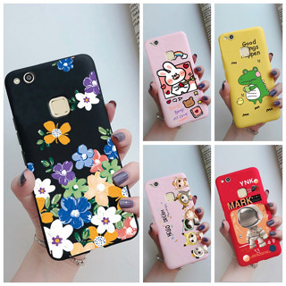 เคสโทรศัพท์มือถือ ซิลิโคนนิ่ม พิมพ์ลายการ์ตูนดอกไม้ สําหรับ Huawei P10 Lite P10 Lite