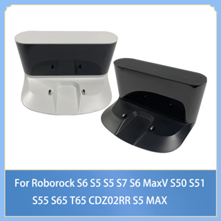 ฐานชาร์จหุ่นยนต์เครื่องดูดฝุ่น แบบเปลี่ยน สําหรับ Roborock S6 S5 S5 S7 S6 MaxV S50 S51 S55 S65 T65 CDZ02RR S5 MAX