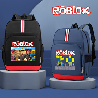 Roblox กระเป๋าเป้สะพายหลัง กระเป๋านักเรียน พิมพ์ลายการ์ตูน ความจุขนาดใหญ่ คุณภาพสูง สําหรับเด็กนักเรียน