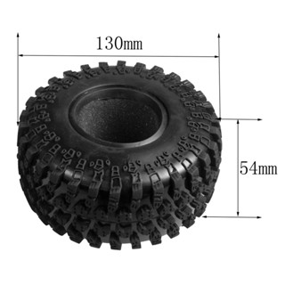 ยางล้อรถ ขนาด 2.2 นิ้ว สําหรับอัพเกรดรถไต่หินบังคับ 1/10 Wraith D90 SCX10 TF2 TRX-4 1 ชิ้น