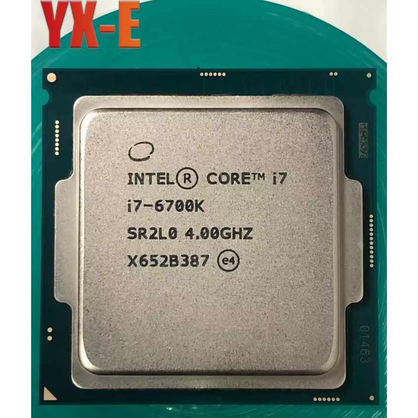 โปรเซสเซอร์ CPU 6th Gen Intel i7-6700k LGA 1151 i7 6700k 4GHz มากกว่า 4.2GHz L3 cache 8MB Quad Core พร้อมแผ่นกระจายความร้อน