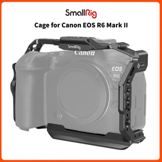 Smallrig R6 Mark II กรงกล้อง สําหรับ Canon R6 Mark II รางนาโต้คู่ แนวนอน แนวตั้ง