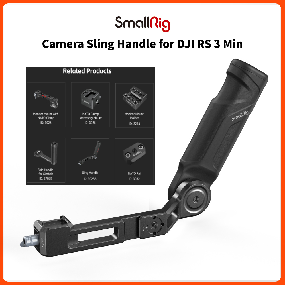 Smallrig Sling Handle สําหรับ DJI RS 4 Mini/DJI RS 3 Mini #4197