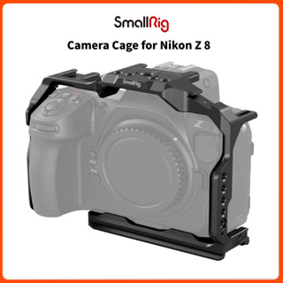 Smallrig Z 8 กรงกล้อง อะลูมิเนียมอัลลอย กันบิด พร้อมแผ่นปลดเร็ว สําหรับ Nikon Z 8 Arca-Swiss ถ่ายภาพนก กีฬา พาณิชย์