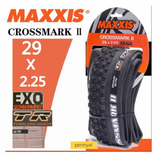 Maxxis CROSSMARK II ยางล้อรถจักรยานเสือภูเขา แบบพับได้ 26x2.1 27 29