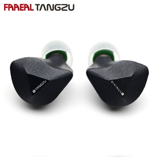 Faaeal TANGZU FUDU หูฟังอินเอียร์ พิมพ์ลาย 3D 1DD+2BA HIFI พร้อมสายเคเบิล 0.78 มม. สําหรับเล่นเกม