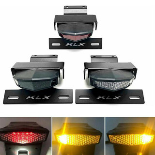 Klx230 ไฟเลี้ยว LED ติดป้ายทะเบียนรถจักรยานยนต์ สําหรับ KAWASAKI KLX 230 2020 2021