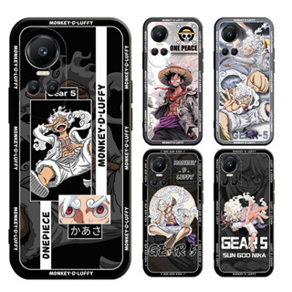 เคส OPPO RENO 10 8T PRO PLUS 4G 5G โทรศัพท์มือถือแบบนิ่ม ลาย onepiece luffy gear 5 สําหรับ