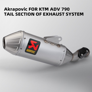 Akrapovic ท่อไอเสียระบบสลิปออน สําหรับ ktm 790adv adv790 ktm790adv adventure