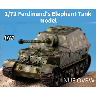 โมเดลรถถังเยอรมัน Ferdinand Elephant Tank ขนาด 1/72 เหมาะกับของขวัญ ของเล่นสําหรับเด็ก