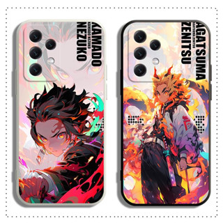 เคสโทรศัพท์มือถือ ลายการ์ตูนดาบพิฆาตอสูร สําหรับ Samsung A73 A53 A33 A23 A13 A04S A72 A52 A52S A42 M42 A32 A22 A12 M12 M22 M32