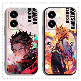 เคสโทรศัพท์มือถือ ลายการ์ตูนดาบพิฆาตอสูร สําหรับ VIVO V27 V27E V25 V25E V23E V23 V21E V21 V20 SE S1 PRO V2022 V2158 V2130 V2020 V2021 V2040 V2025 Y73