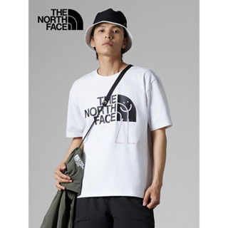 เสื้อยืดแขนสั้น ผ้าฝ้ายแท้ พิมพ์ลาย The North Face สําหรับผู้ชาย 81LG