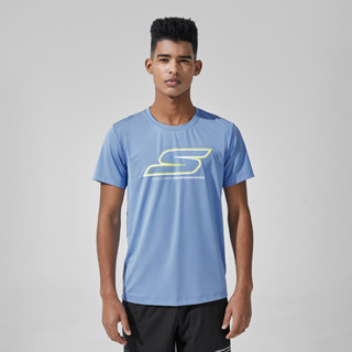 Skechers สเก็ตเชอร์ส เสื้อยืดแขนสั้น ผู้ชาย GODRI Short Sleeve Tee - P223M047