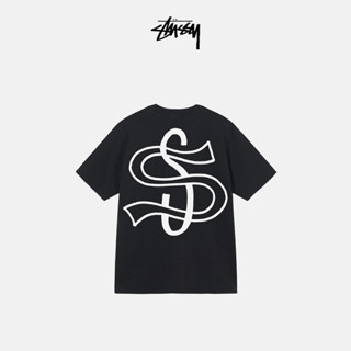 เสื้อยืดแขนสั้น พิมพ์ลายตัวอักษร STUSSY แบบสร้างสรรค์ แฟชั่นสําหรับผู้ชาย และผู้หญิง