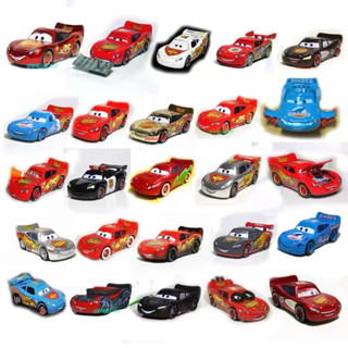 Hychumey Disney Pixar Cars 2 3 Lightning McQueen Mater Jackson Storm Ramirez 1:55 ยานพาหนะโลหะอัลลอยด์ ของเล่นสําหรับเด็ก