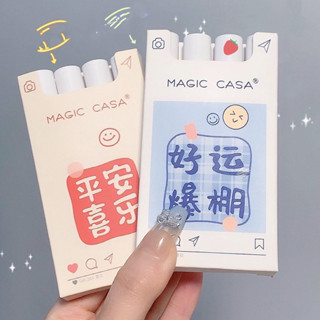 ชุดลิปสติก จาก MAGIC CASA ติดทนนาน สีส้ม เรียบเนียน ราคาถูก 4 ชิ้น