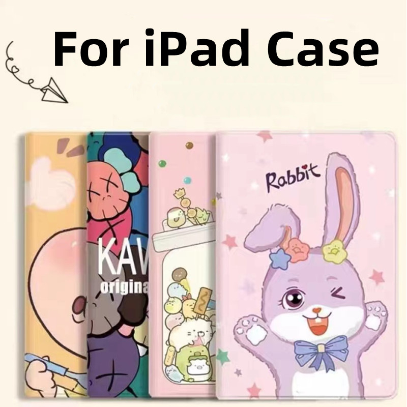 【🔥พร้อมส่ง!🔥】For เคสiPad Cute mini1/2/3/4/5 Gen9 10.2 Gen7 2019 Gen8 เคสไอแพด 2019Air3,10.5, Case