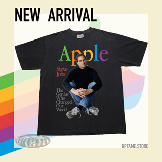 newtrend0.th ใหม่ (จัดส่งทุกวัน)เสื้อ Apple IPhone Steve Jobs Bootleg T-shirt