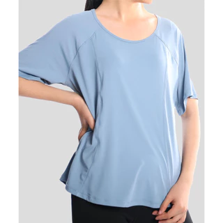 เสื้อยืด แขนสั้น ผ้าตาข่าย แห้งเร็ว พลัสไซซ์ 5XL สําหรับผู้หญิง ใส่ออกกําลังกาย เล่นโยคะ เข้ายิม