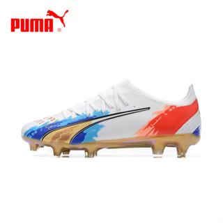 Puma World Cup รองเท้าฟุตบอล ผ้าถัก กันน้ํา 39-45