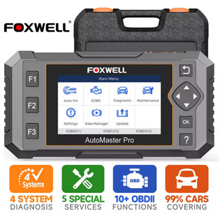 Foxwell Nt614 Elite Obd2 เครื่องมือวิเคราะห์เครื่องยนต์ Abs ถุงลมนิรภัย Obd2 Epb แบบมืออาชีพ สําหรับรถยนต์