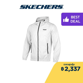 Skechers สเก็ตเชอร์ส เสื้อแจ็คเก็ต ผู้ชาย City Run Capsule Jacket - P223M038