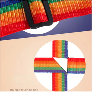 [พร้อมส่งในไทย] สายรัดกระเป๋าเดินทาง แบบ4ทิศ สามารถปรับสั้นยาว 4.1M Luggage Belt Luggage Strap