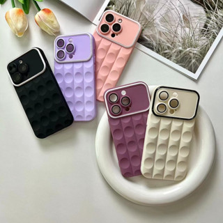 เคสโทรศัพท์มือถือ tpu นิ่ม ทรงสี่เหลี่ยม ลายตาราง ขนาดใหญ่ สีชมพู ม่วง ฟ้า สําหรับ Iphone 14pro Max 14 13 Pro Max 11 promax 12 Pro 12pro Max