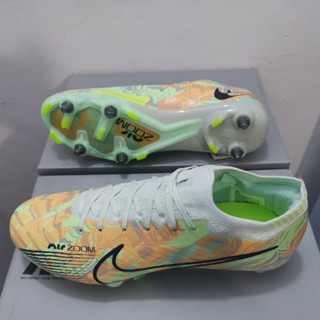 รองเท้าฟุตบอล Air Zoom Mercurial Vapor XV Elite SG กันลื่น ที่ทนต่อการสึกหรอ เหมาะกับใส่กลางแจ้ง